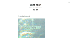 Desktop Screenshot of czirpczirp.cc